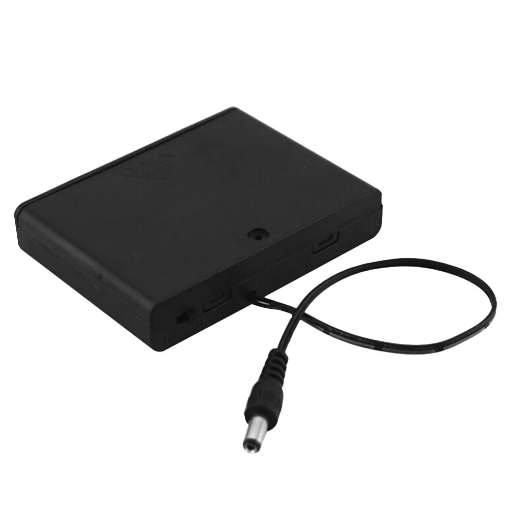 Aa Holder Box With Wire Connector Spring Clip For Monolithic System Mobile Robot Storage Case Rechargeable