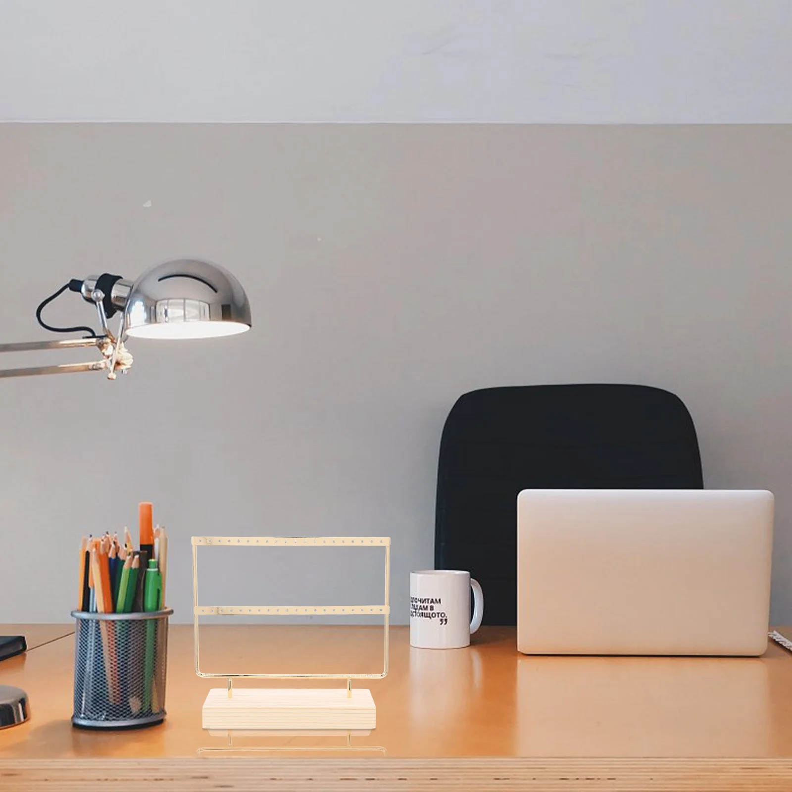 Earring Organizer Stand Multi-Layer Jewelry Holder Durable Iron Construction Stable Base Earring Holder Jewelry Organizer