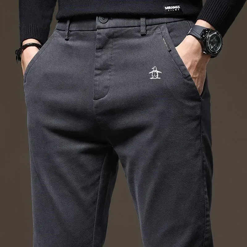 Spring Autumn Golf Wear Men 2025 Authentic Golf Pants Fashion Elastic Force Casual Pants Korean Golf Clothing Men New Pants