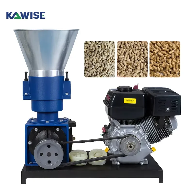 Cattle and Sheep Feed Pellet Machine with Air-cooled Engine, Perfect for Medium-sized Farms. view 3
