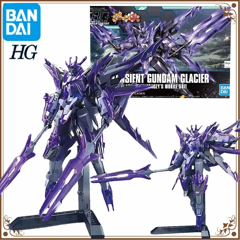 

Bandai Original GUNDAM HG 1/144 TRANSIENT GUNDAM GLACIER LINDSEY ANEGAOZYS Anime Action Figure Assembly Model Toys