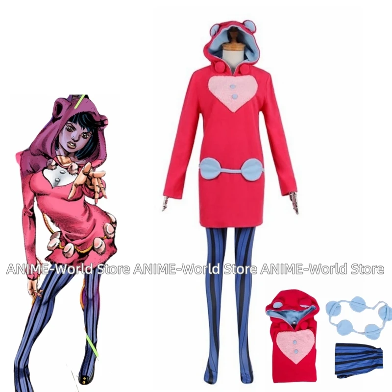 Anime Part 8 Jojolion Higashikata Daiya Dress Costume Cosplay