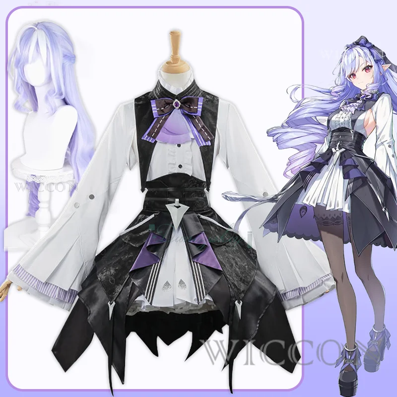 

Vivian Banshee Cosplay Costume Zenless Zone Zero Wig Lolita Dress Game ZZZ Full Set Halloween Party Clothing For Woman Carnival