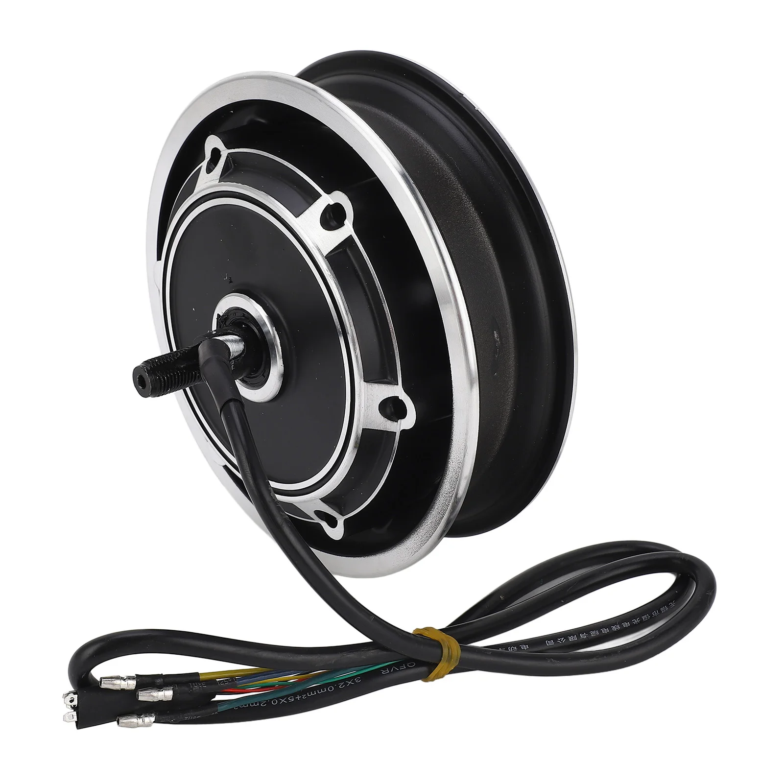 سكوتر كهربائي محور المحرك 48 فولت 1000 واط دراجة كهربائية فرش مكبح قرصي محور المحرك ل 10 بوصة الإطارات الخارجية 1000 واط محور المحرك