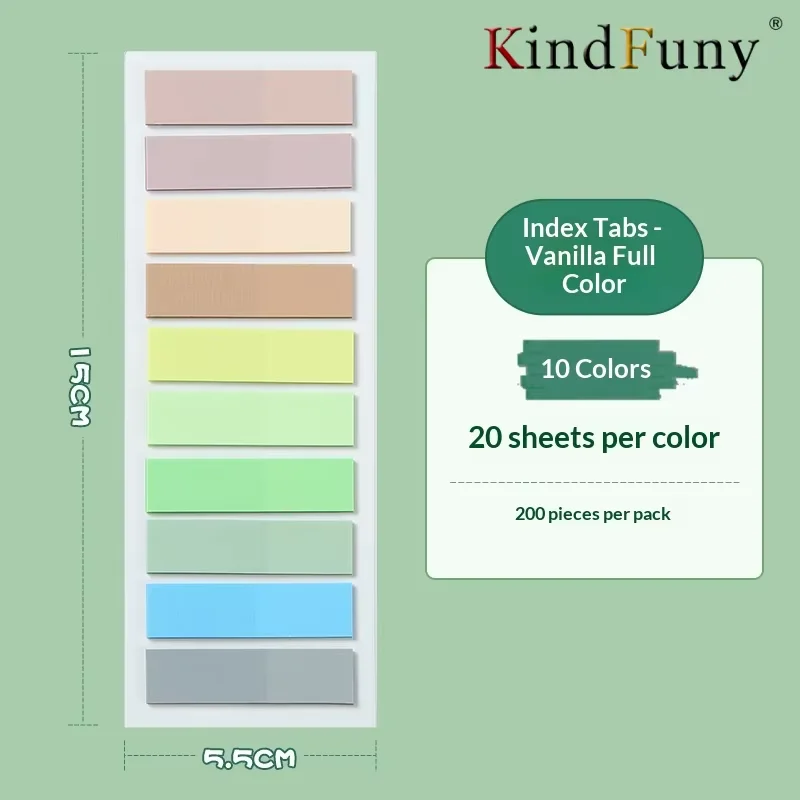 200 قطعة علامات صفحة ملاحظة لاصقة لطيفة قابلة لإعادة الاستخدام ملف مؤشر علامات التبويب ملصقات الصفحة مقاوم للماء أعلام سؤال خاطئ #4