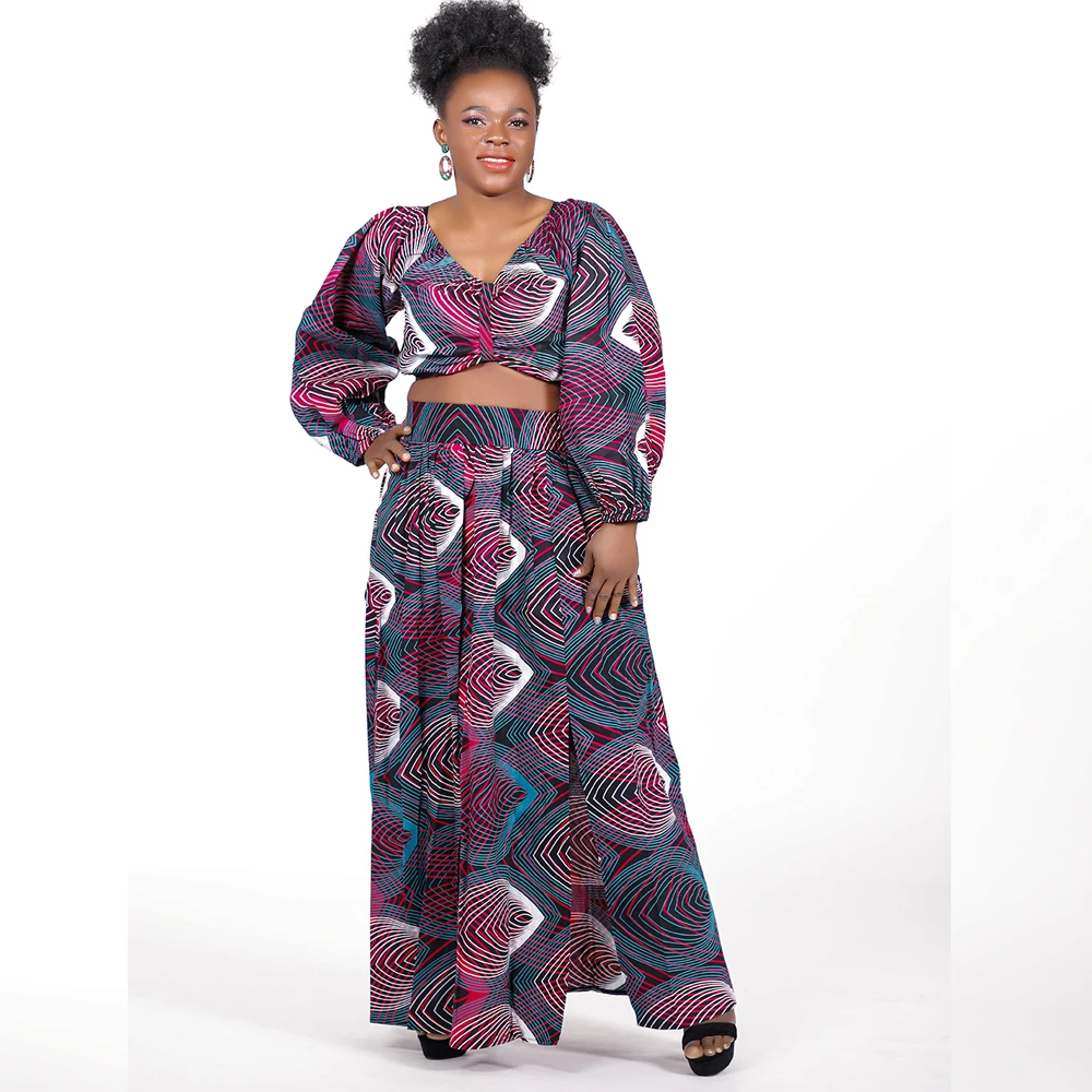 In Stock African Clothes for Women African Print Dress