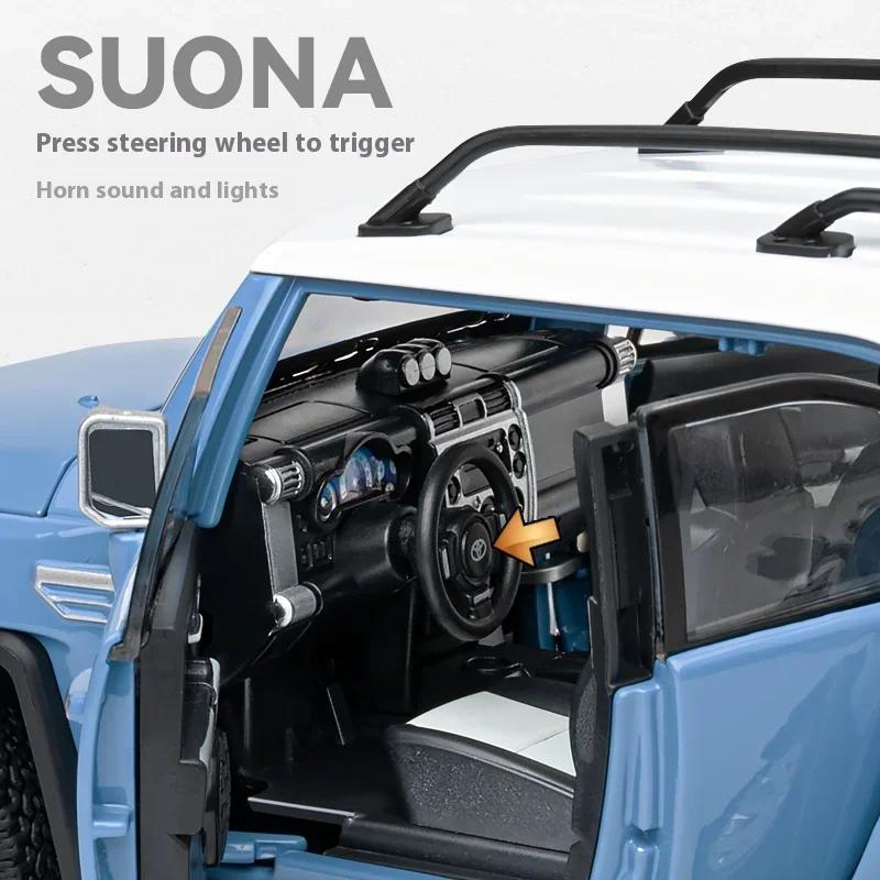 G1 Scale Off Alloy Diecast Model Car Hobby Collection Celebrate Birthday Gift Toys For Boyfriend Sound & Light