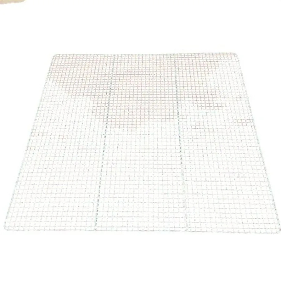 

BC.Room Stainless Steel Mesh Wire Steaming Cooling Barbecue Grills Racks Pan Grate Carbon Baking Net 34.5 30cm for Outdoor Cook