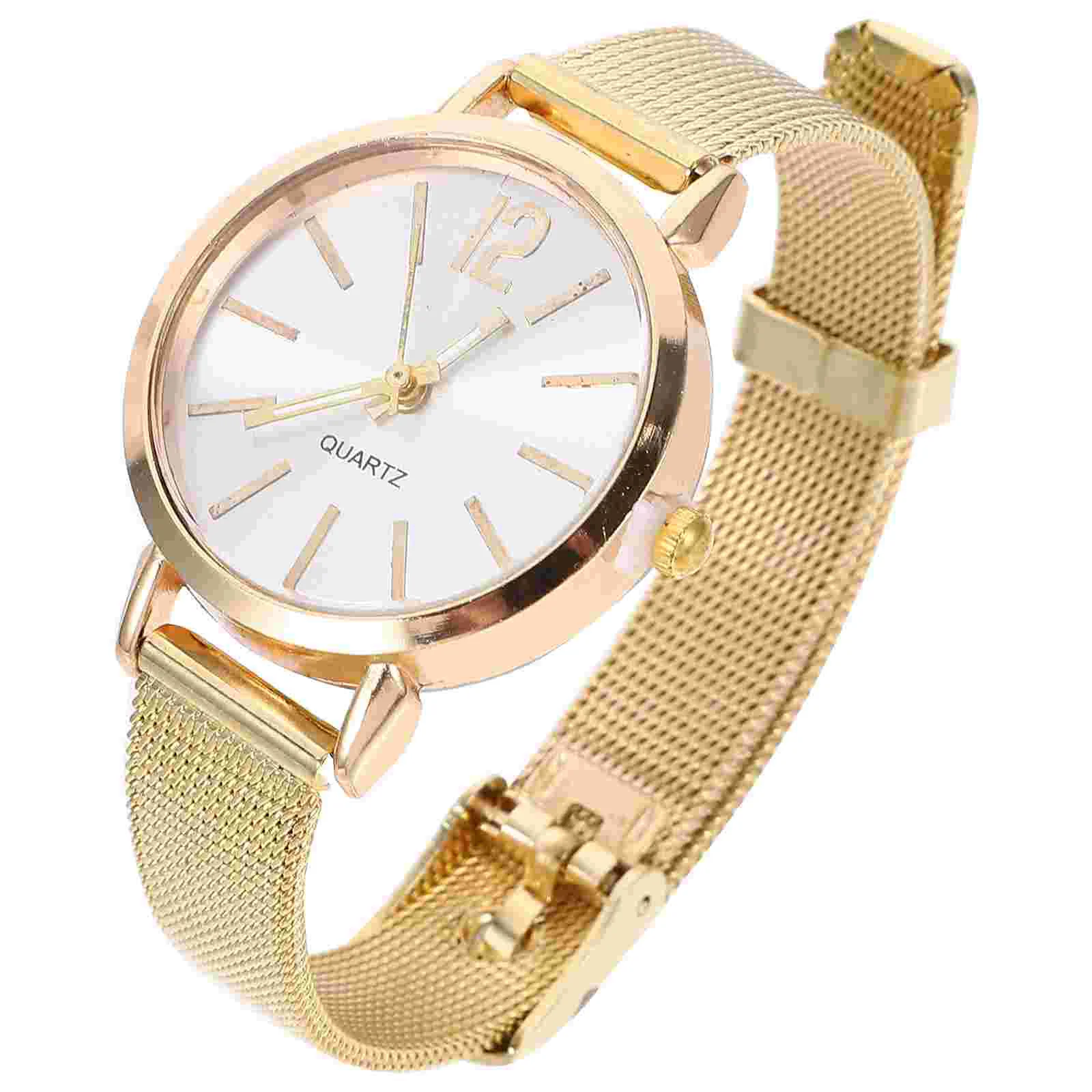 Women's Watches Free Shipping Wristwatch for Quartz with Mesh Belt