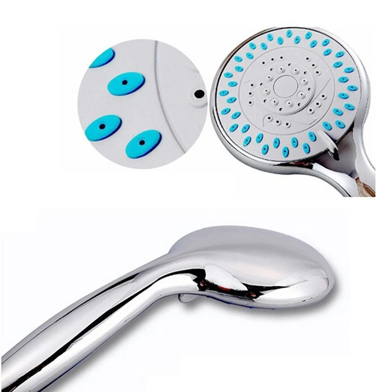 Bathroom Shower Head 3 Modes Adjustable Jetting Rainfall Shower Head Multi-function Water Saving Handheld Shower Accessories