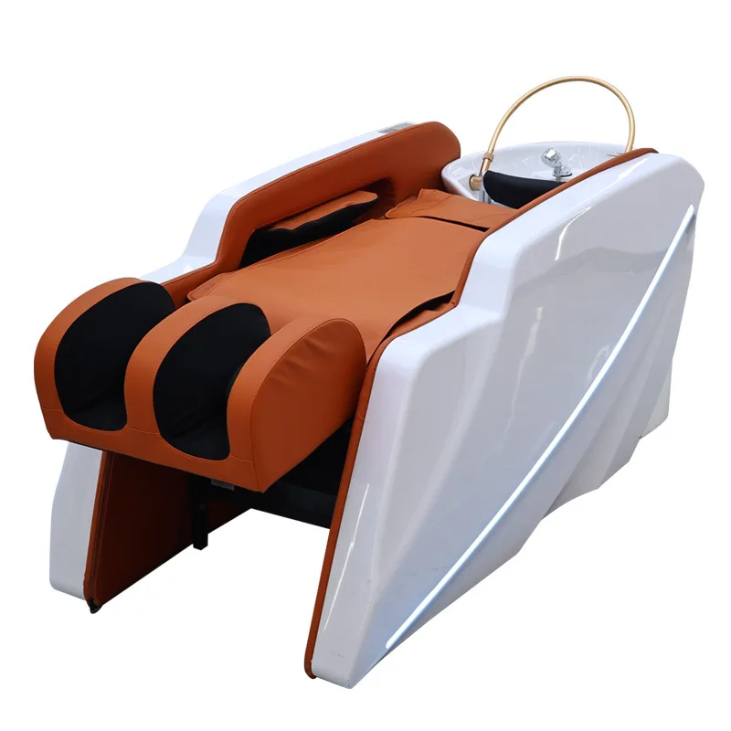 

Высококачественная автоматическая интеллектуальная электрическая массажная кровать для мытья волос, парикмахерская, парикмахерская, специальная циркуляция воды, фумигационная головка tr