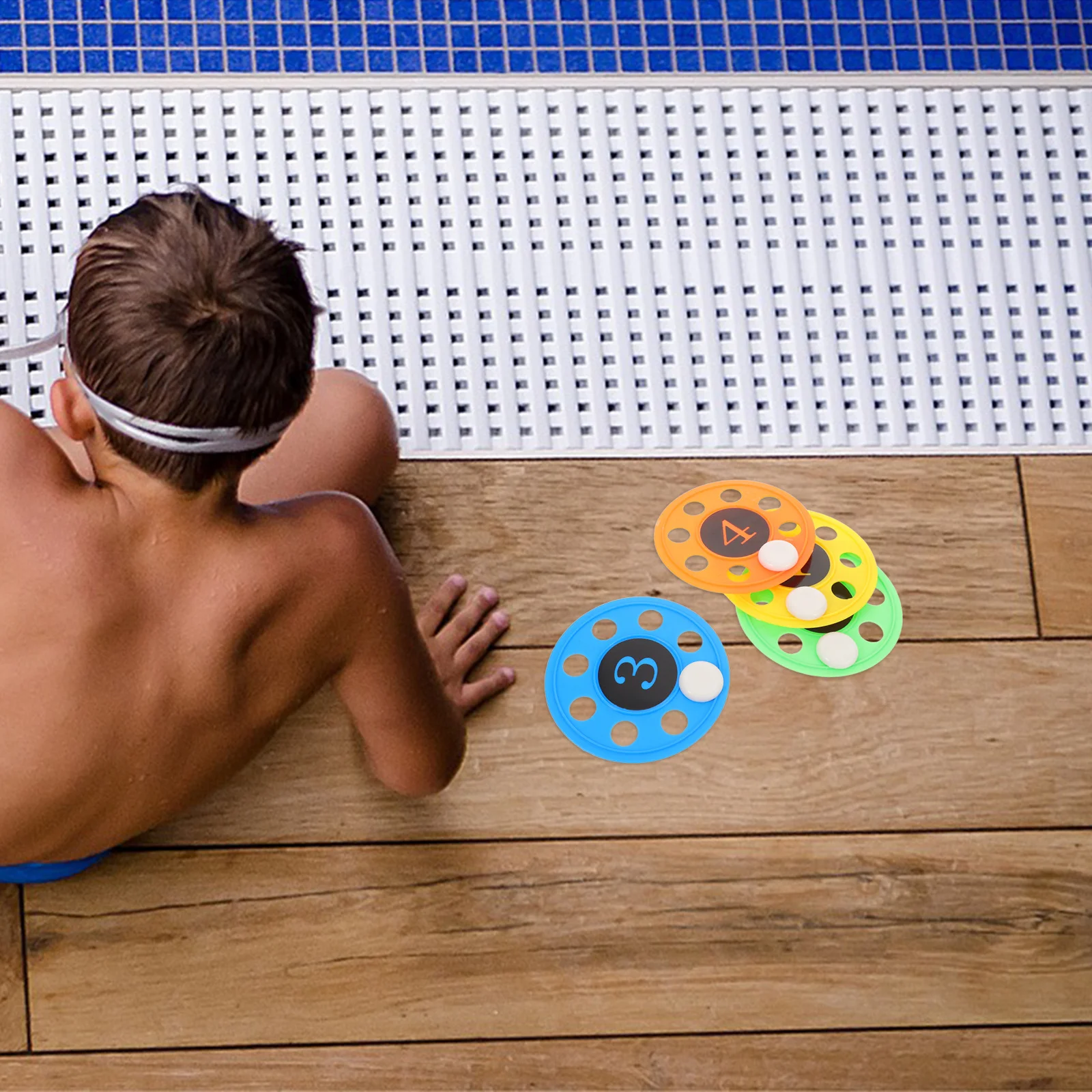 12 dischi subacquei numerati per bambini, allenamento per la pratica della piscina, divertimento in acqua, immersioni per bambini, per accessori per piscina