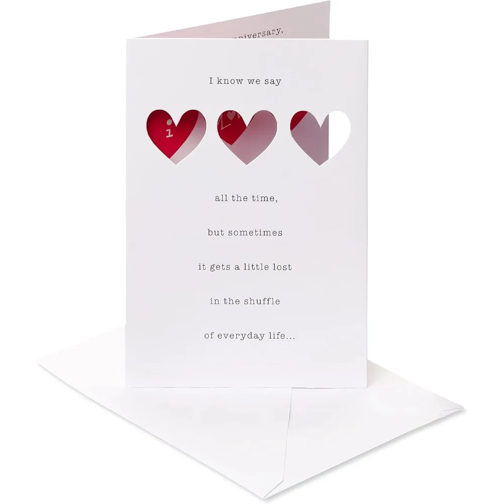 

American Greetings Romantic Anniversary Card (I Love You)