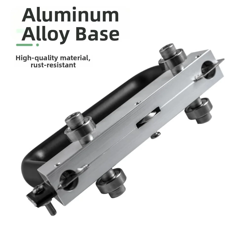 PVC Flooring Slotting Tool with Aluminum Alloy Guide Wheel and 10 Replacement Blades for Large Scale Construction