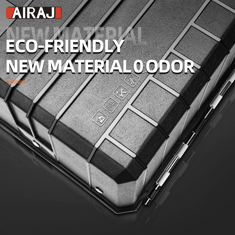 AIRAJ 16In Multifunction Tool Box Three-Layer Folding Electrician Tool Organizer Home Hardware Accessories Portable Storage Tool