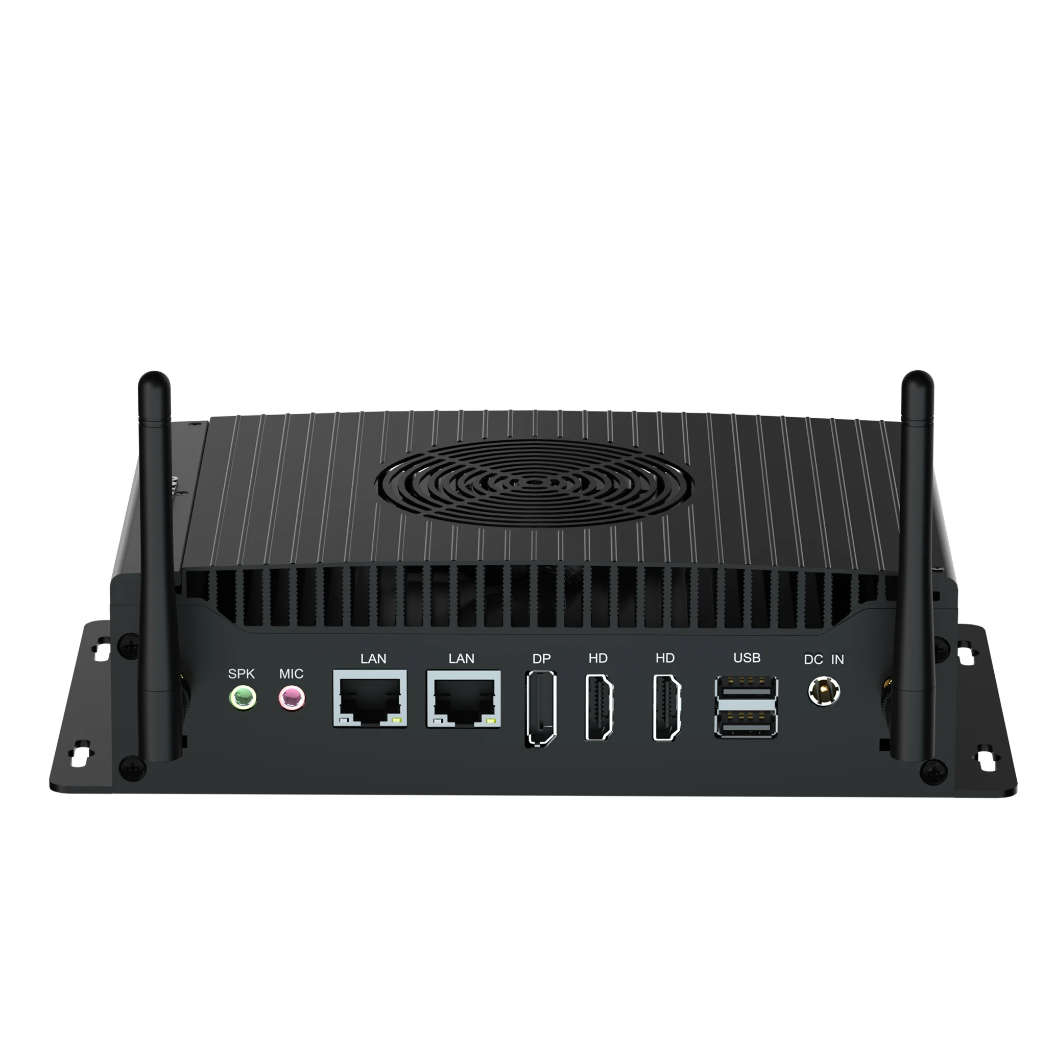 Intel core i5 1235U Industrial Mini PC fan cooling HYSTOU H6 GPIO 2xRJ45 LAN 2XRS232 COM 6XUSB DDR4 SSD 2xHD DP Win10/11 Linux