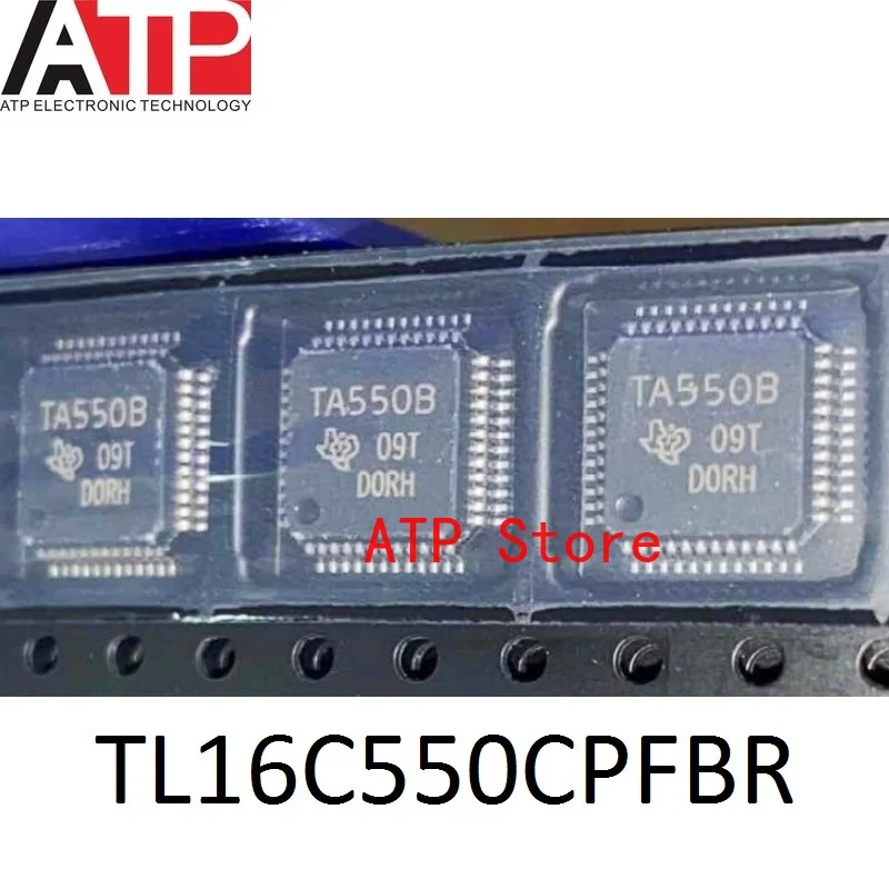 10PCS New Original TL16C550CPTR TA550C TL16C550CPFBR TA550B TQFP48 TL16C550CP TL16C550 UART Interface IC CHIP