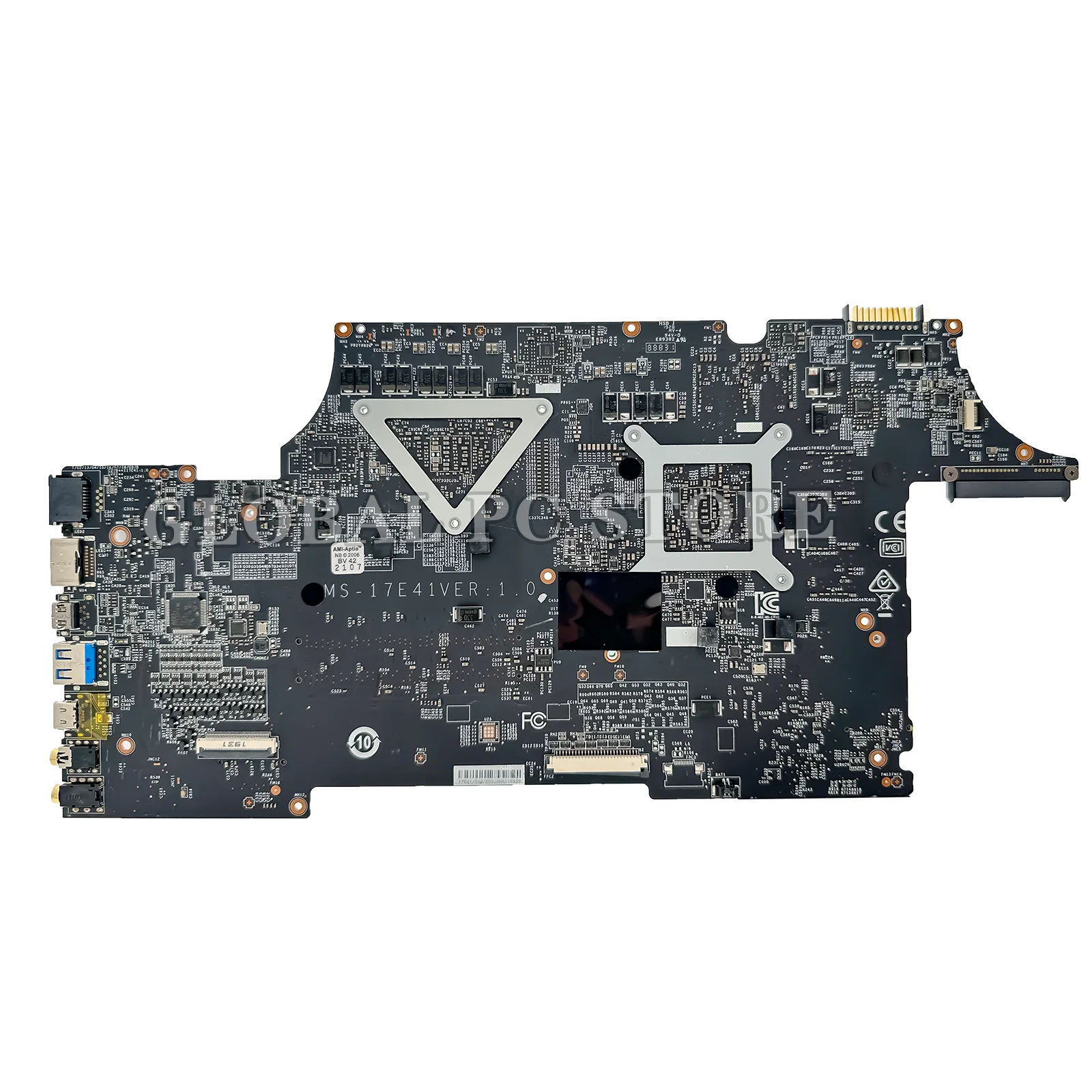 KEFU MS-17E41 Mainboard For MSI MS-17E4 Laptop Motherboard i5 i7 9th Gen GTX1650/V4G