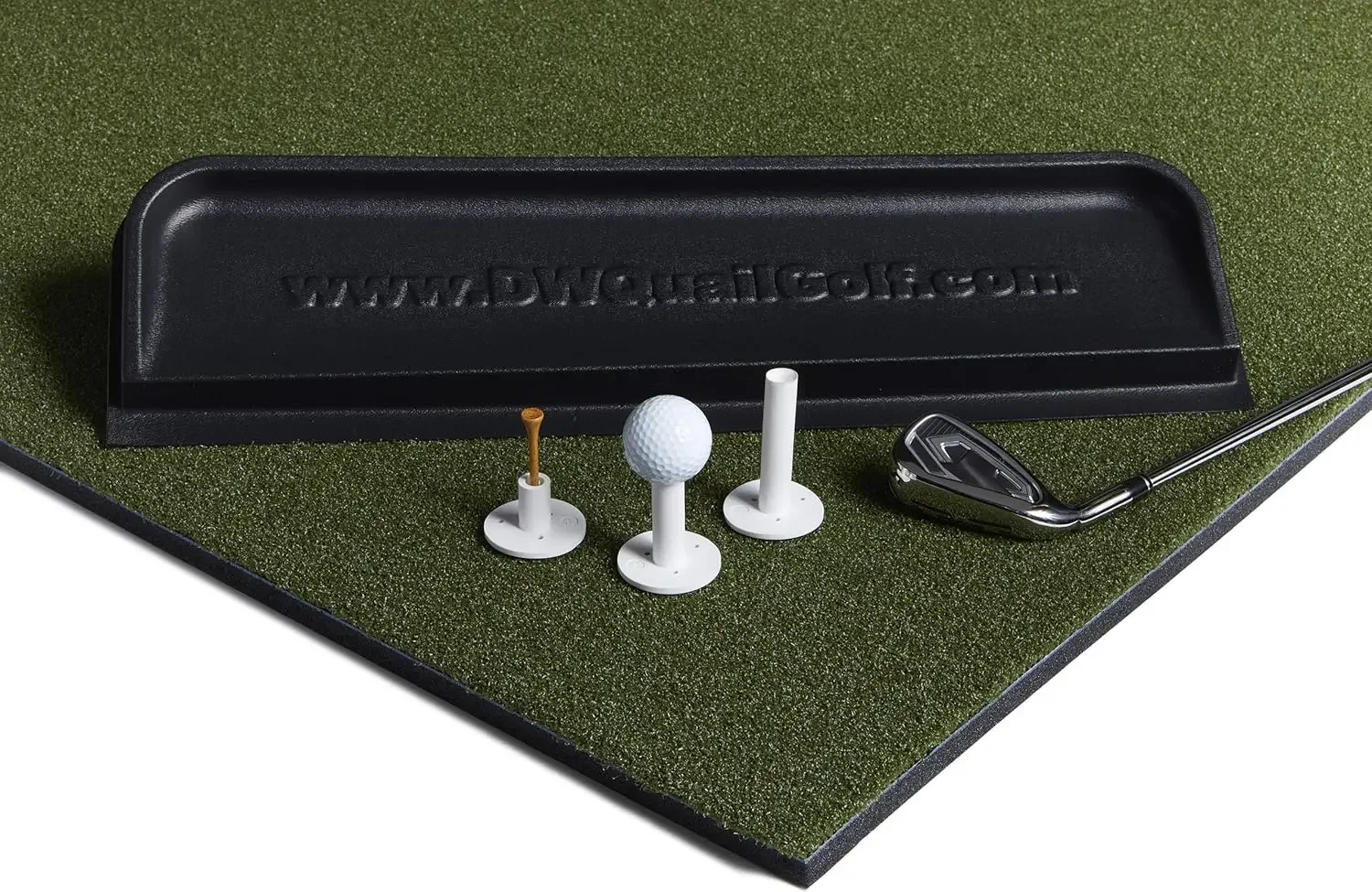 Polymères de golf commerciaux pour professionnels et débutants, 3x5 pieds, Premium Turf, Polymères d'intérieur et d'extérieur pour frapper et chipper, Stance de golf