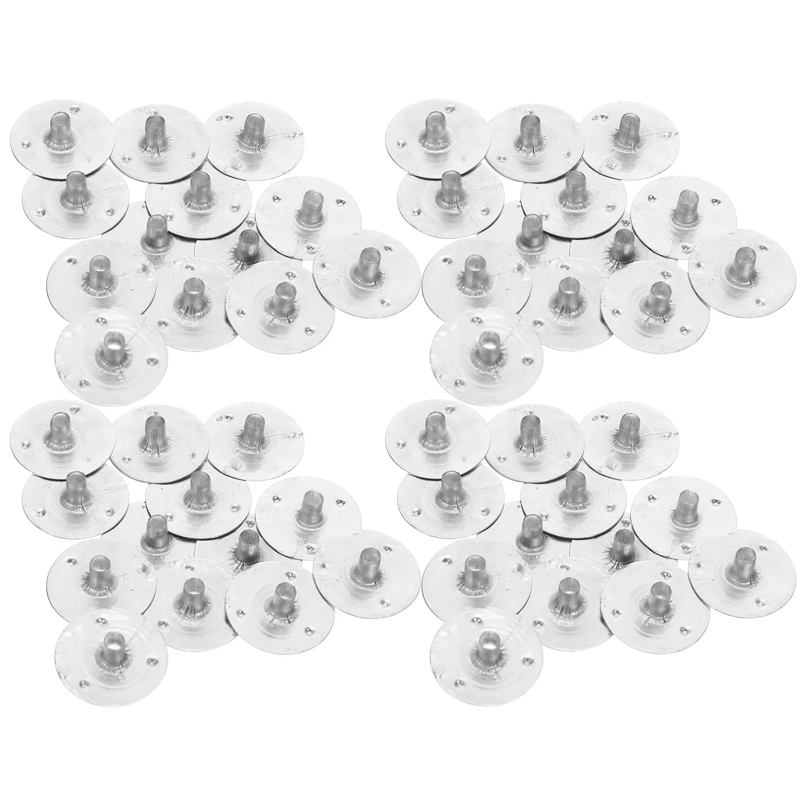 

600Pcs Metal Wick Holders Versatile Application Compact Design Stable Support High-Temperature Resistant DIY Supplies