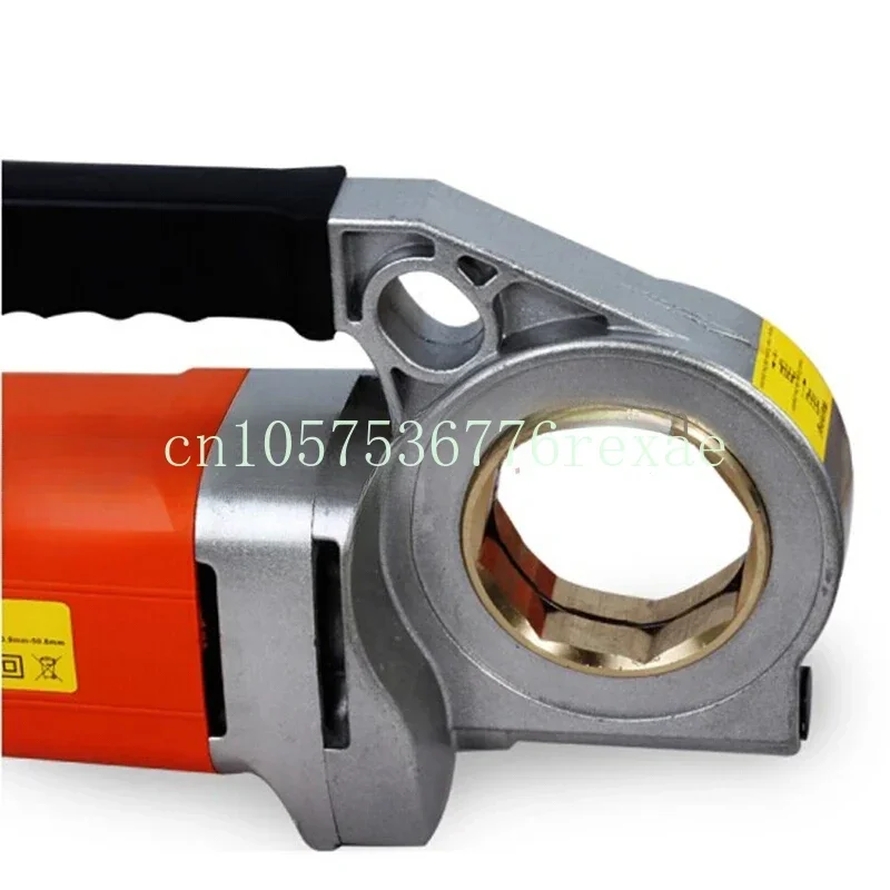Threading Tool Portable Hand-Held Electric Pipe Threading Machine 220v/2000w Household Hinged Plate Galvanized Pipe