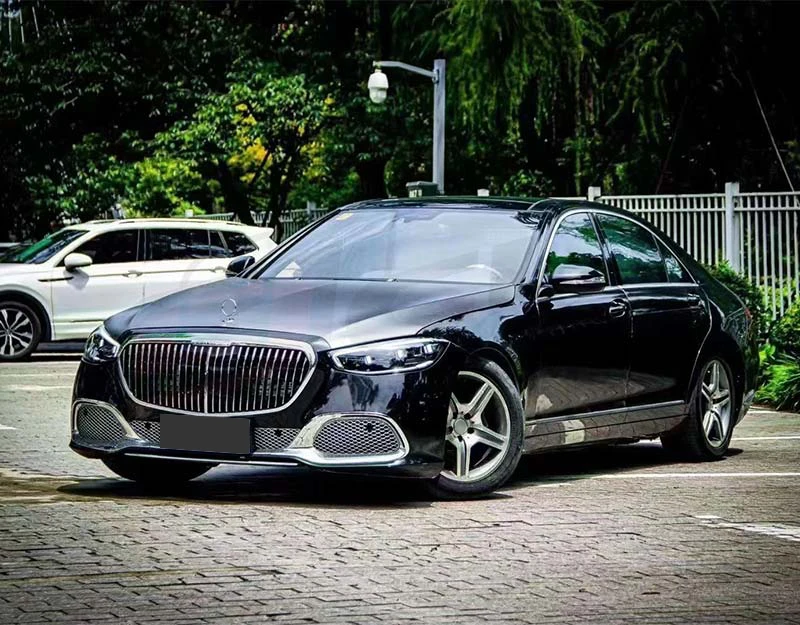 Für Benz S Klasse W221 Upgrade W223 Maybach Bodykit W221 Alt Auf Neuen W223 Stoßstangen Haube Scheinwerfer Rücklicht Kotflügel