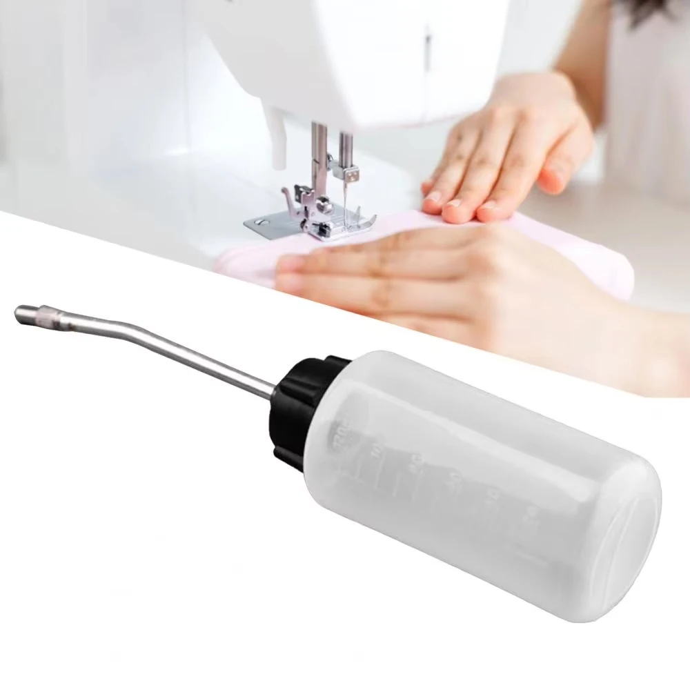 120ML Sewing Machine Oil Bottle Iron Spout with Cap Plastic Long Nozzle Storage Pot Oiler Oil Dispenser Sewing Accessories