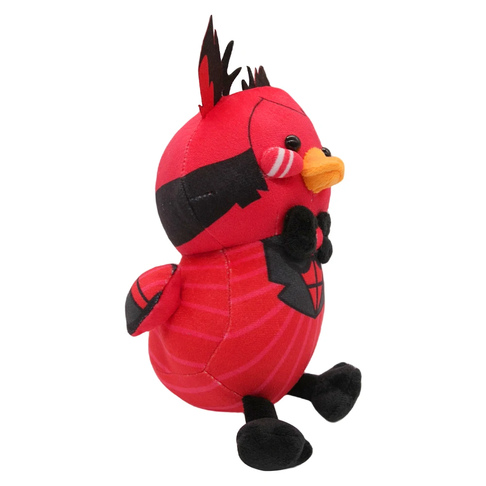 Alastor Cosplay Plush Duck para adultos e crianças, Anime Fantasia, Desenhos animados, macio, recheado, mascote, aniversário, presentes de Natal