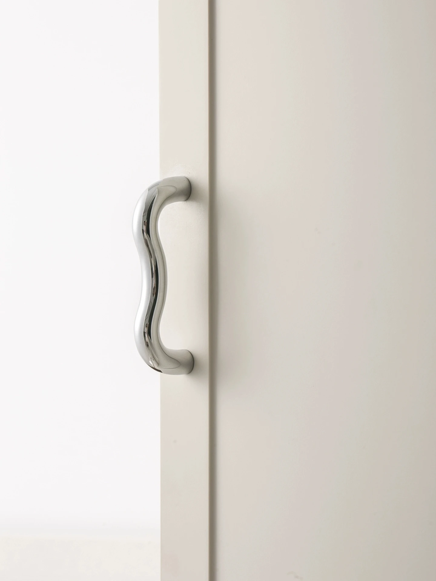 Furniture French Solid Brass Handle Silvery Cabinet Door Handles Bedroom Wardrobe Shoe Cabinet Drawer Brass Handles Knobs