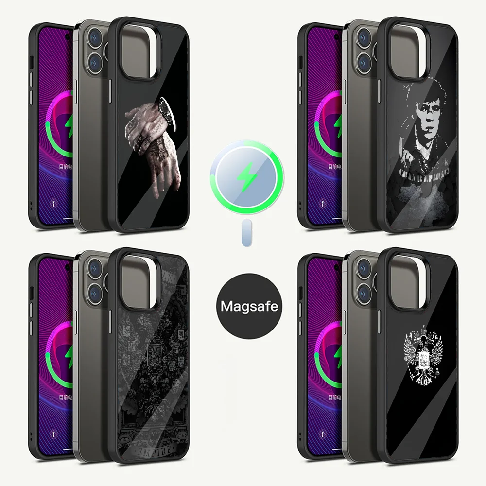 Mafia Russian  Phone Case For iPhone 15,14,13,12,11,Plus,Pro,Max Mini Magsafe Magnetic Wireless Charging