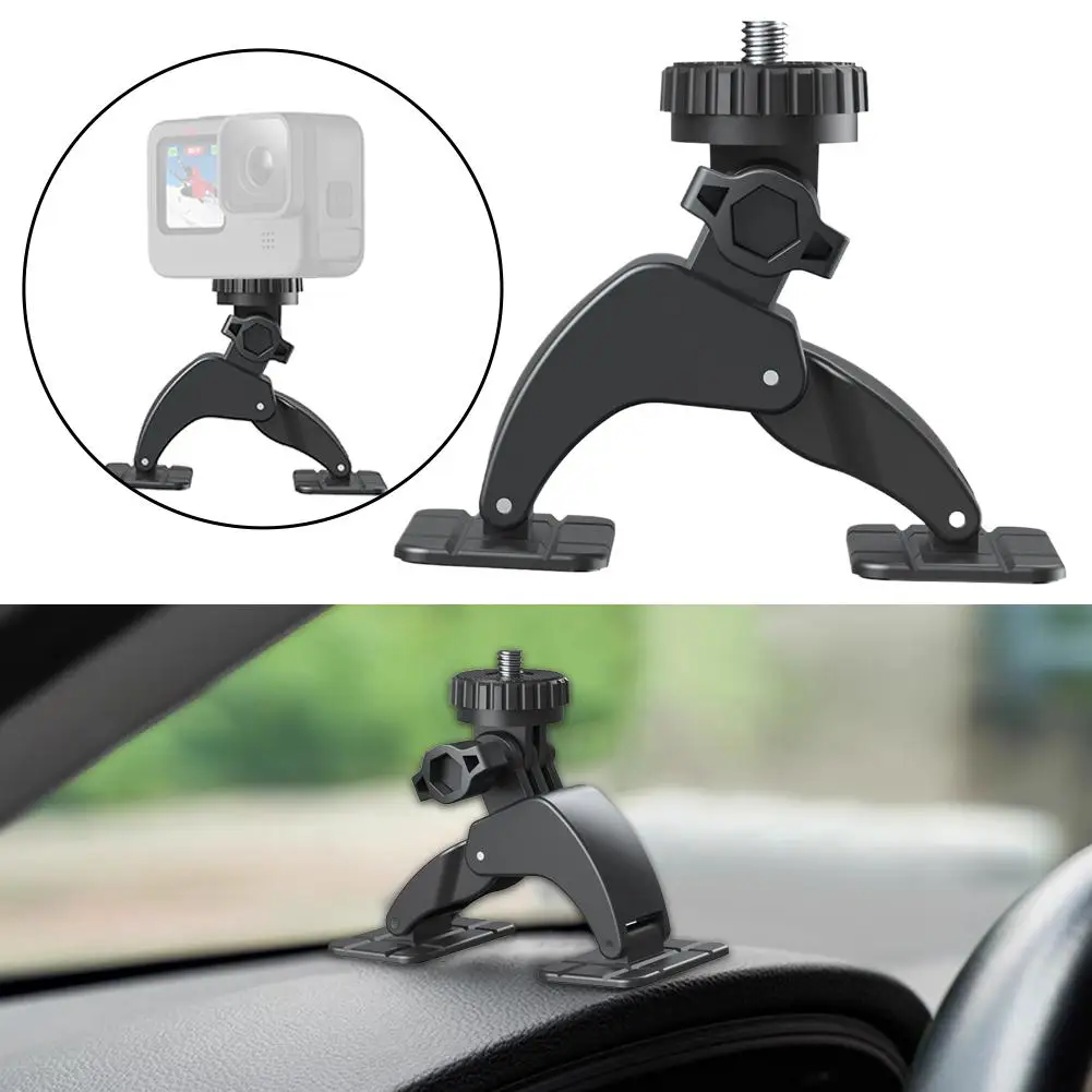 

Car Phone Holder Universal Dashboard 360 Degree Rotation Adjustable Holder Phone Phone Holder Self Base Mount Adhesive P7D6