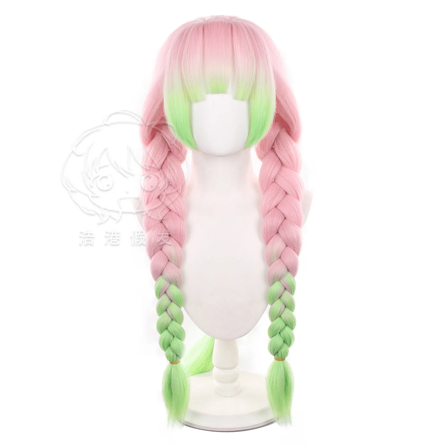 أنيمي كانروجي ميتسوري تأثيري الباروكات النساء مقاومة للحرارة الشعر الاصطناعية 80 سنتيمتر حفلة طويلة ميتسوري كانروجي الباروكات تظهر غطاء شعر مستعار #3