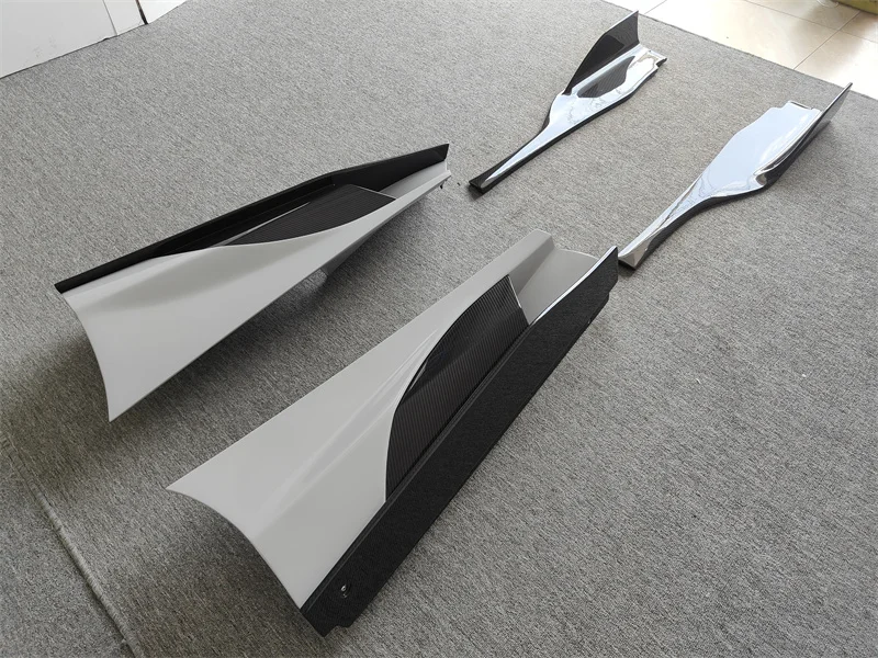 

765LT Body Kit Suitable for McLaren 720S Coupe Modification and Upgrade 765LT Semi Carbon Fiber Side Skirts