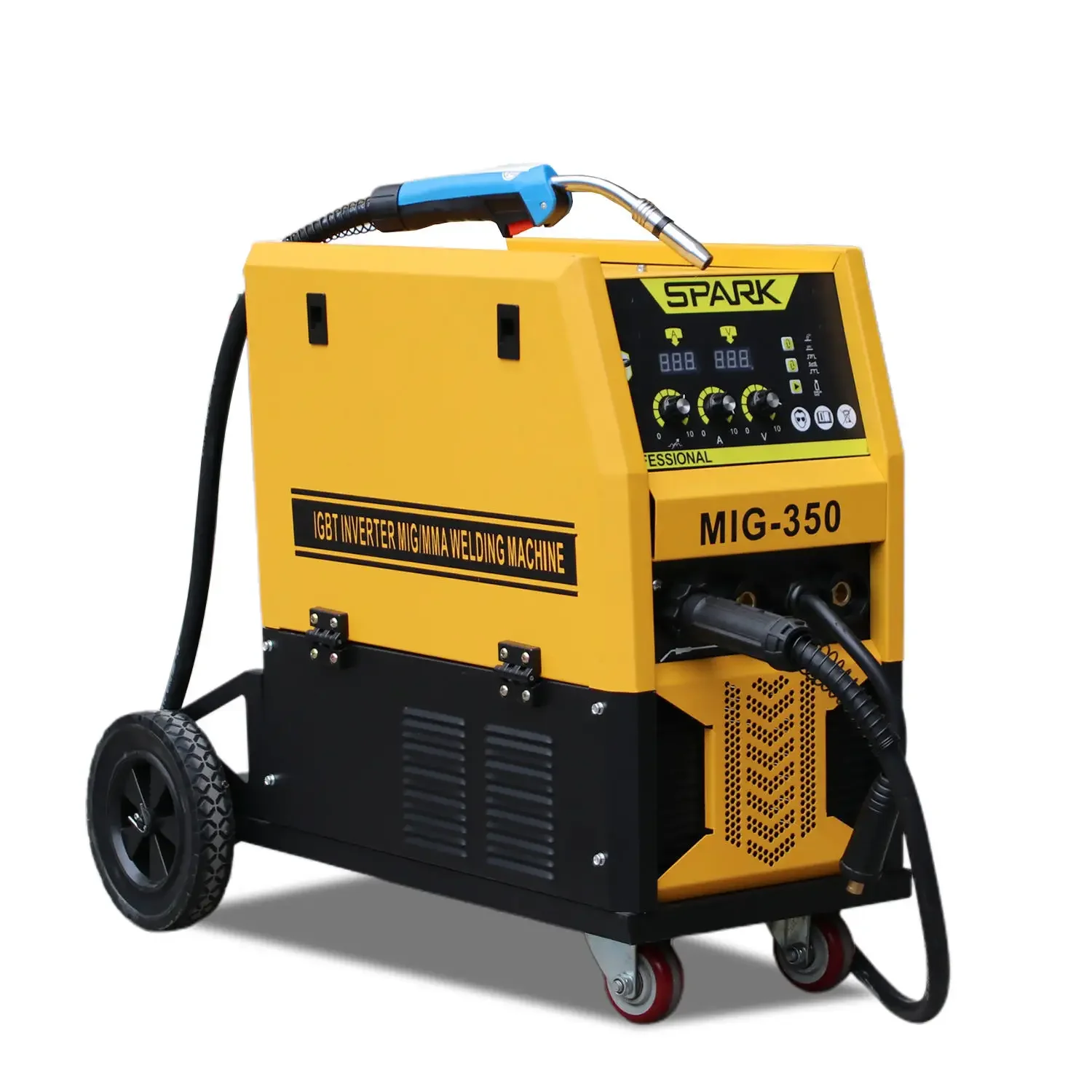 350A MIG Welding machine Dual Voltage 220/380V Industrial welder 3 IN 1 MMA TIG LIFT IGBT Electric Welding Machine