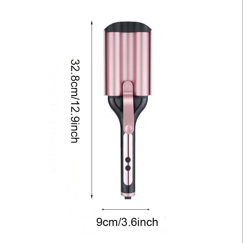 Fast Heating Hair Waver Tools for All Types of Hair, Ceramic Crimpers, Wavers, Curler Wand, Hair Crimper Curling Iron - view 6