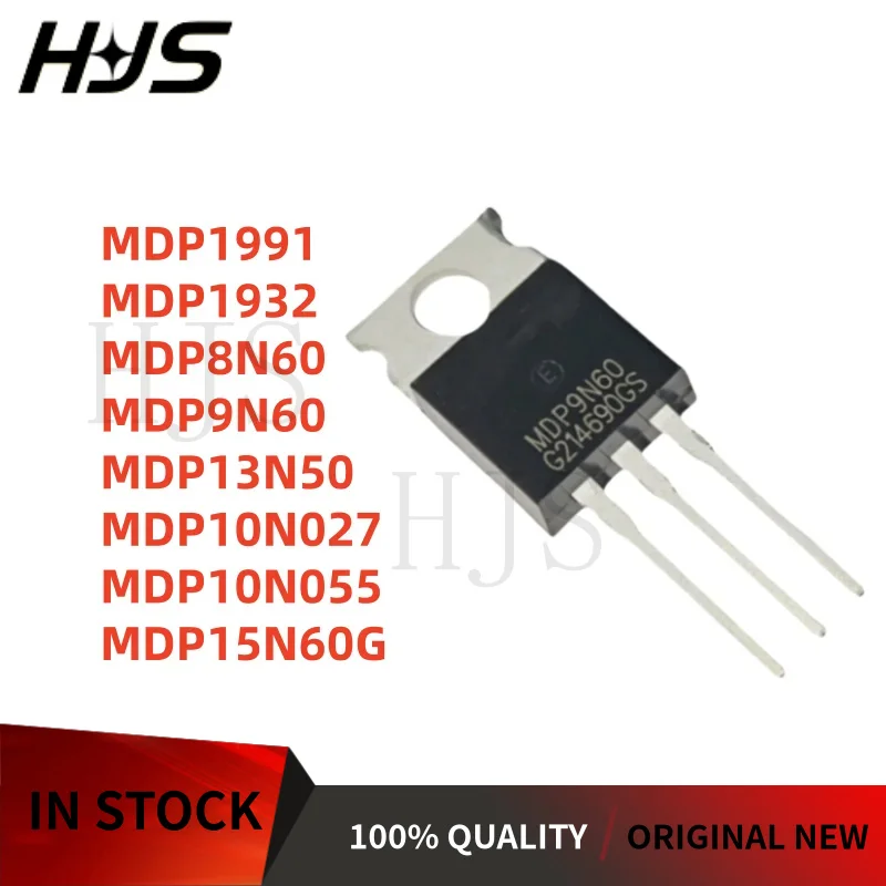 10pcs/lot New MDP8N60 MDP1991 MDP10N055 MDP13N50 MDP9N60 MDP1932 MDP15N60G MDP10N027 TO-220
