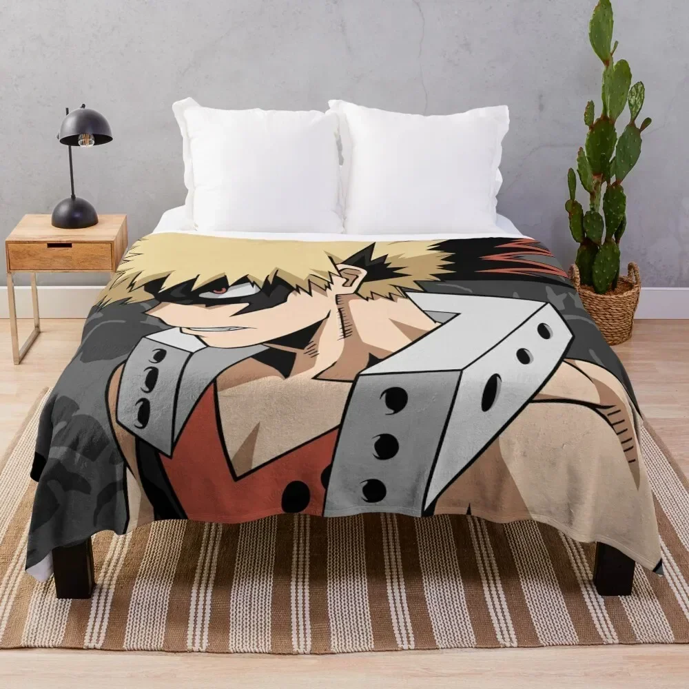 

Bakugo Throw Blanket Cozy Napping Blanket Gift for Mom Dad