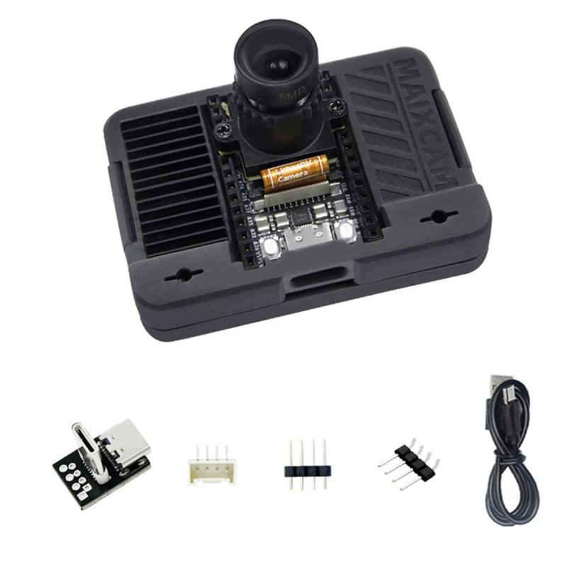 Sipeed Maixcam 개발 보드용 RISC V AI 키트, 와이파이 6 리눅스 4MP 캠, 2.3 인치 터치 스크린 지지대, 1 TOP NPU Python/C ++