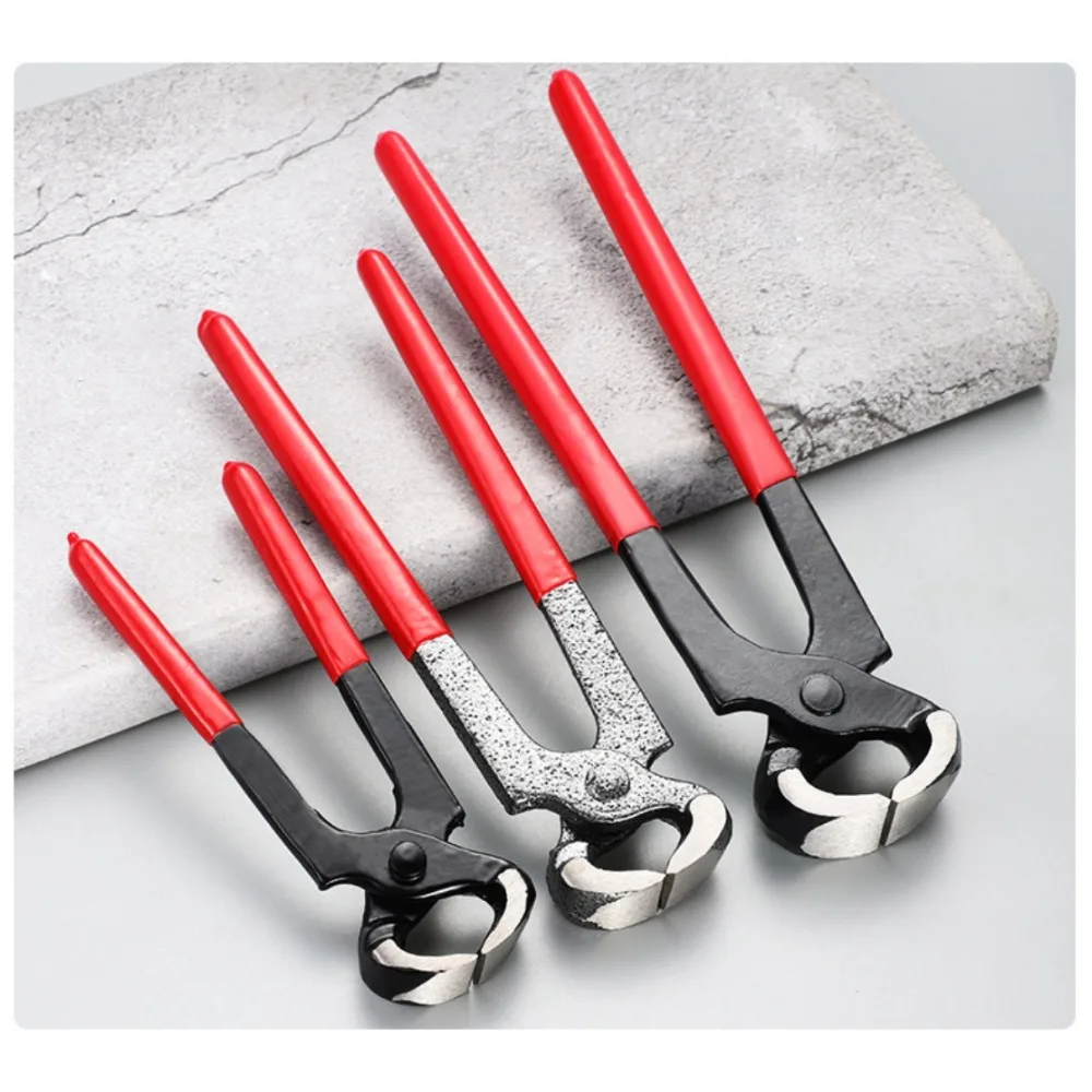 Multifunctional Nail Puller 6/7/8/9/10" End Cutting Plier Durable Nail Remover Tool Carpentry Staple Puller Cutting Pincer Plier