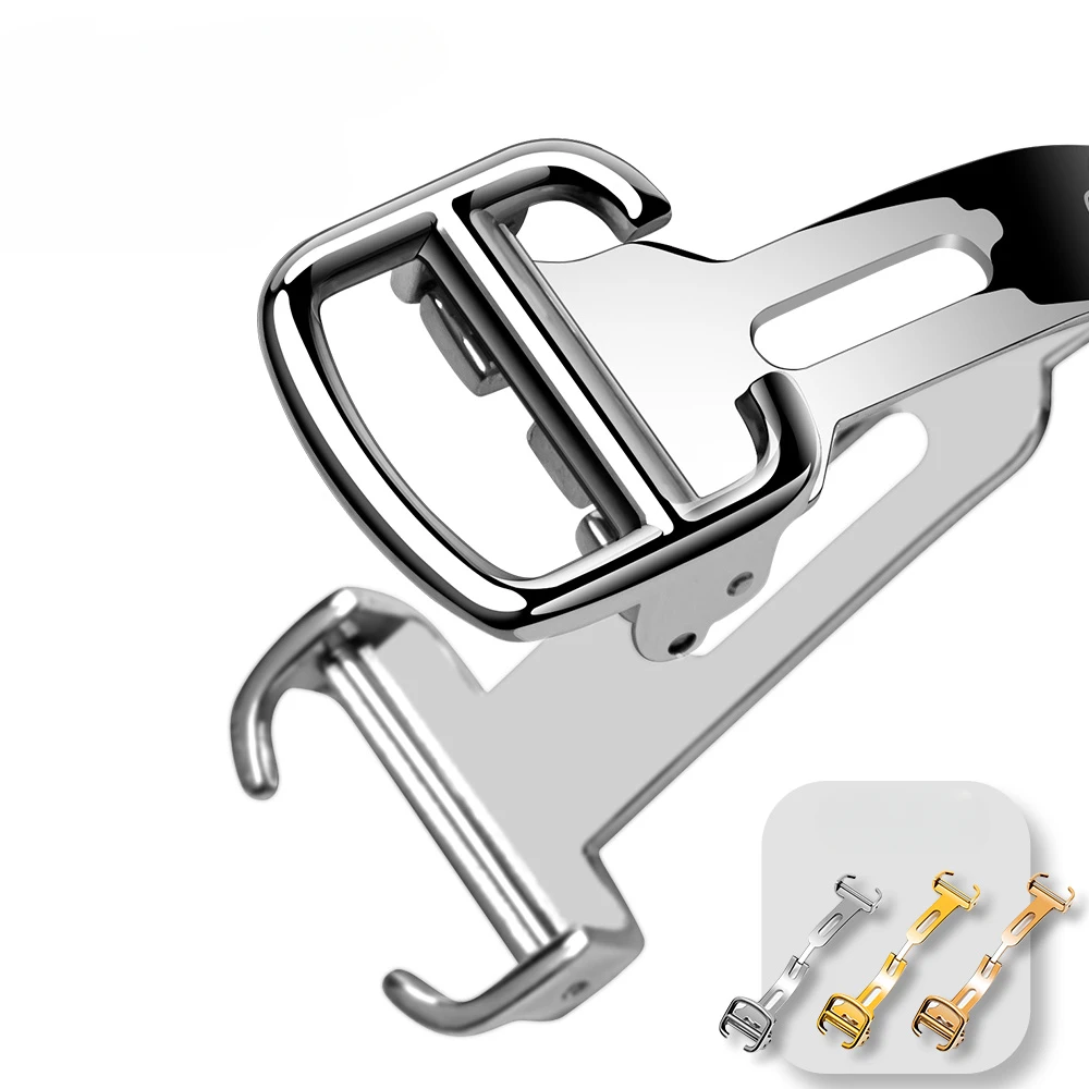 Ремешок мягкий воздухопроницаемый из натуральной кожи для мужчин и женщин, 20 22 23 25 мм