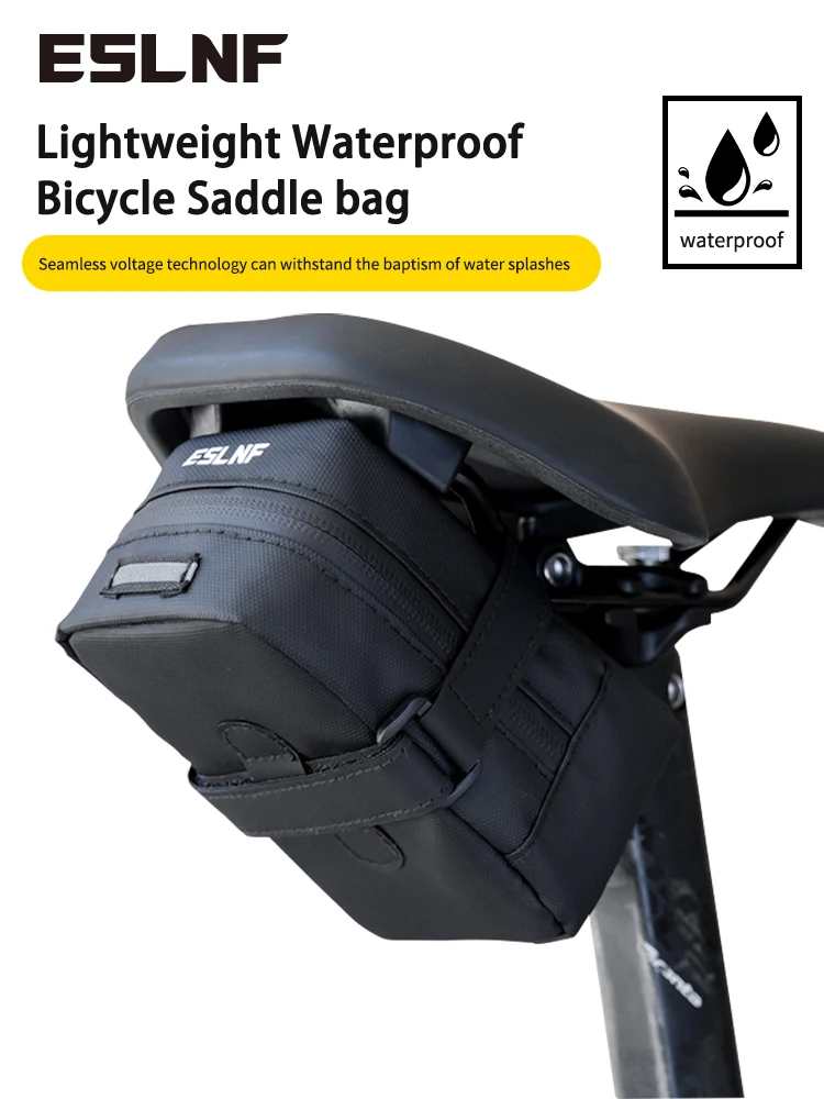 OFFBONDAGE Bicycle Bag Saddle Bag Waterproof Capacity Tail Rear Cycling Rear Seat Mtb Road Bicycle Storage Bag Bike Accessories