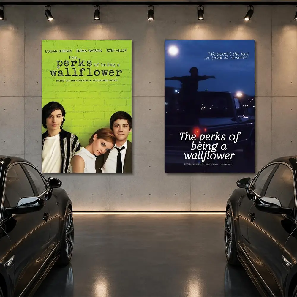 Movie The Perks Of Being A W-wallflower Poster Room Decor Home Wall Art Printing Waterproof Garage BedRoom Posters Gift