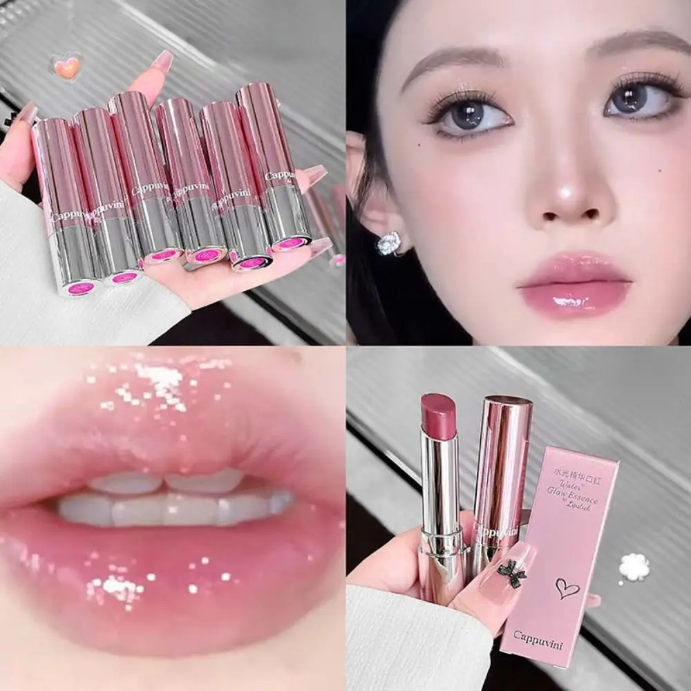 Fashion Fade Lip Lines Moisturizing Lip Balm Light and Hydrating Anti Cracking Tinted Lipstick All-Match Small Lip Gloss Girl
