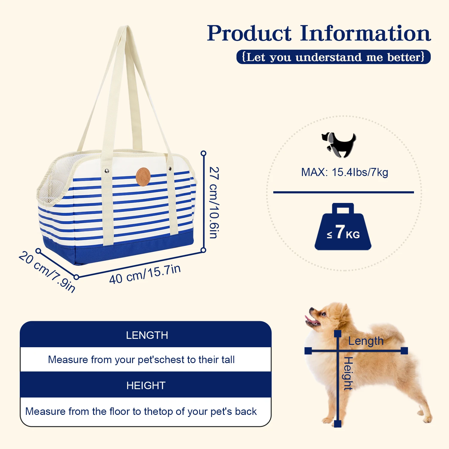 EdenPetz Portable Pet Dog Cat Sling Carrier Lightweight Outdoor Puppy Kitten Travel Shoulder Bag