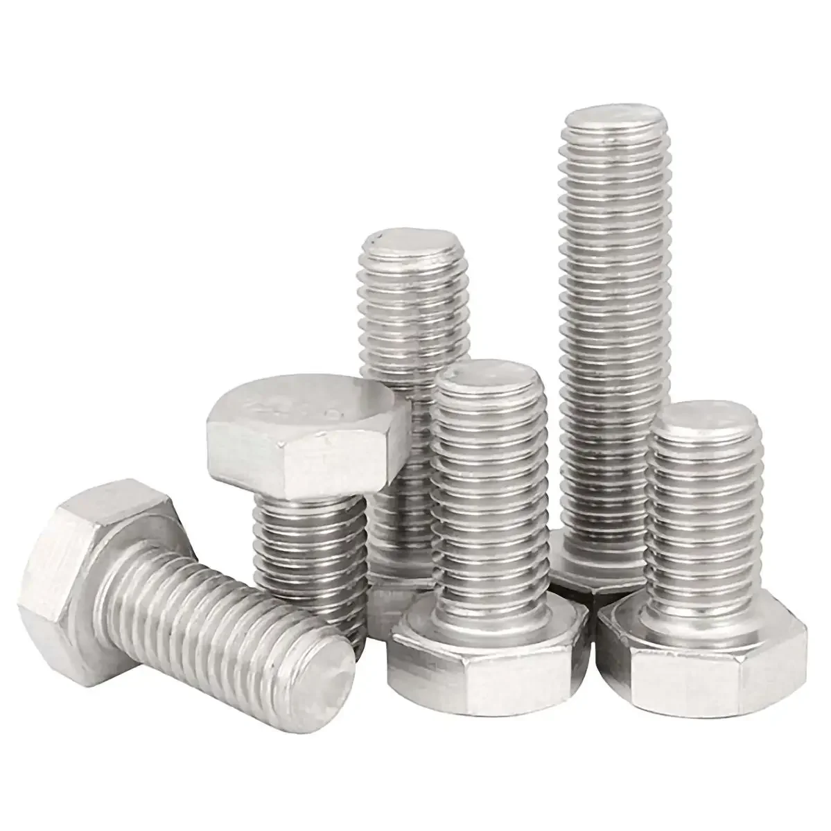 M8 M10  304 Stainless Steel Hexagonal Screw Bolt Screw Nut Fitting Screw