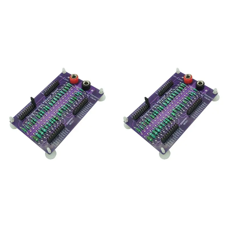 A98E-2X 1Uh To 2.2Mh E12 Standard 40 Values Programmable Inductor Board With 4Mm Banana Sockets Inductance Substitution Box