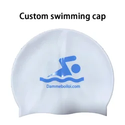 Customized Swimming Cap Custom Made LOGO Material Club Activity Competition Special Swimming Cap Equipment Customization