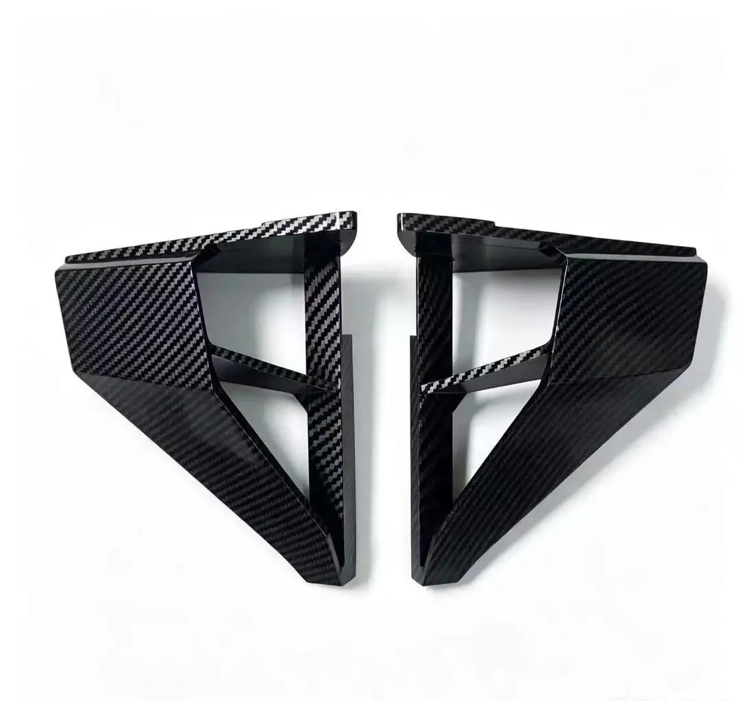 For 1290 SUPER DUKE R RR EVO 21-24 Motorcycle Carbon Downforce Naked Frontal Spoilers Winglet Aerodynamic Wing Front Spoiler Kit