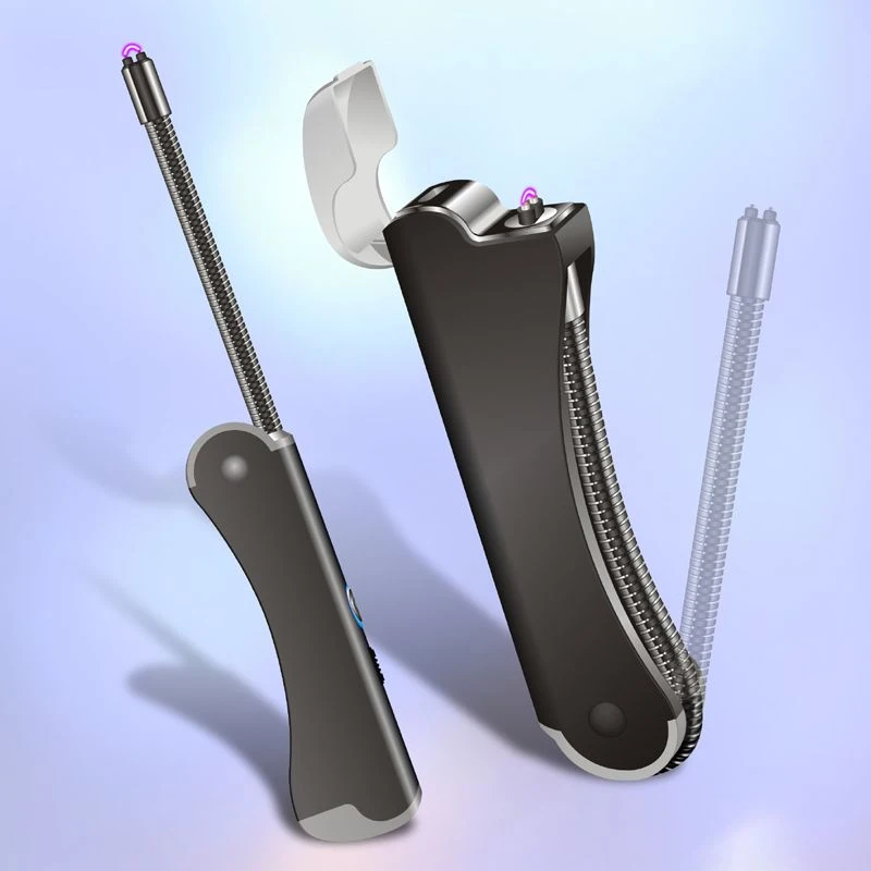 Foldable Portable Outdoor EDC Ignition Gun Outdoor Barbecue Igniter Aromatherapy Candle Windproof Ignite R