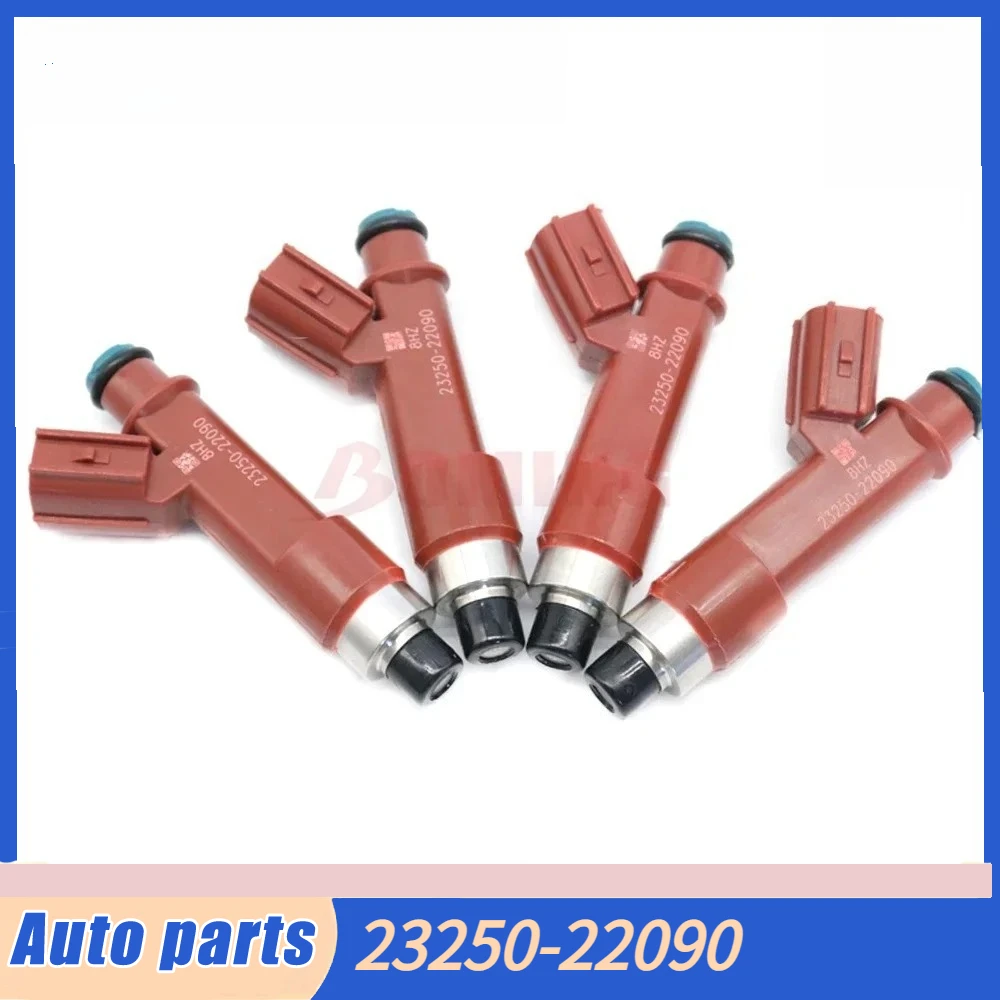 

New 23250-22090 Fuel injectors 4pcs/lot Fit For Toyota Corolla ZZE142 1ZZFE Matrix 1.8L 2004-2008 2325022090 23250 22090